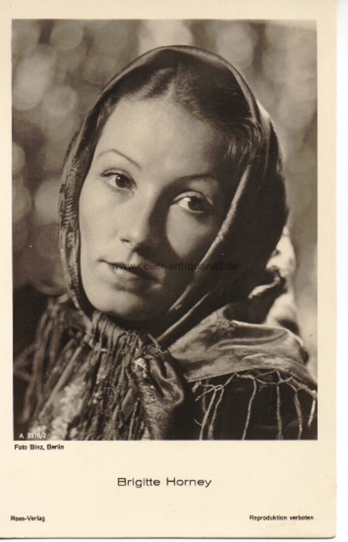 Horney, Brigitte - Postkarte