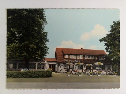 Gifhorn - Postkarte: Waldgaststtte Jgerhof