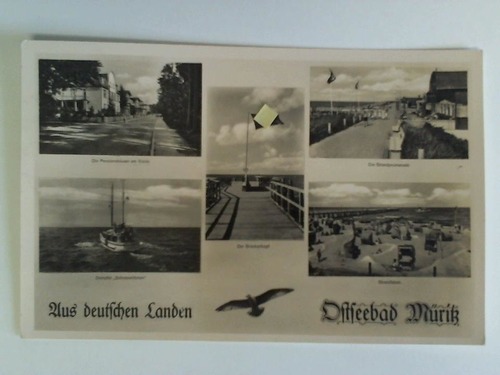 Mritz, Ostseebad - Postkarte: Aus deutschen Landen. Ostseebad Mritz in verschiedenen Ansichten