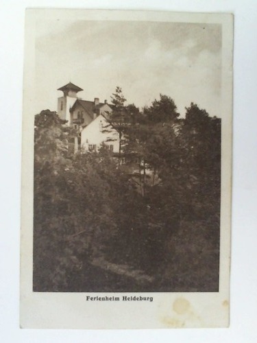 Hausbruch bei Harburg-Wilhelmsburg - Postkarte: Ferienheim Heideburg