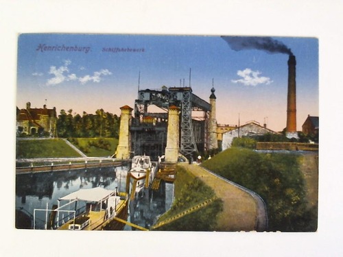 Henrichenburg (Castrop-Rauxel) - Postkarte: Henrichenburg. Schiffshebewerk