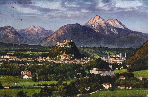 Salzburg - Salzburg mit dem Stauffen