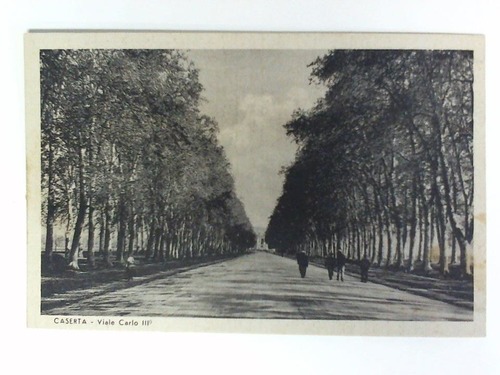 Italien - Postkarte: Caserta - Viale Carlo III