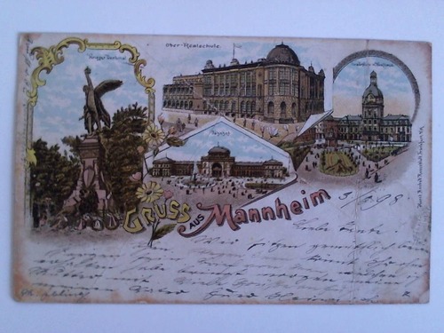 Mannheim - Postkarte: Gruss aus Mannheim