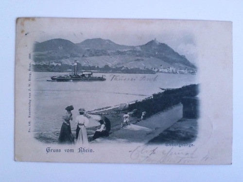 Siebengebirge - Postkarte: Gruss vom Rhein - Siebengebirge