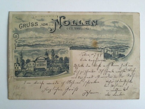 (Kanton Thurgau) - Postkarte: Gruss vom Nollen (Ct. Thurgau)