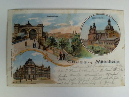 Mannheim - Postkarte: Gruss aus Mannheim
