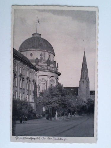 Posen - Postkarte: Posen (Warthegau) - An der Paulikirche