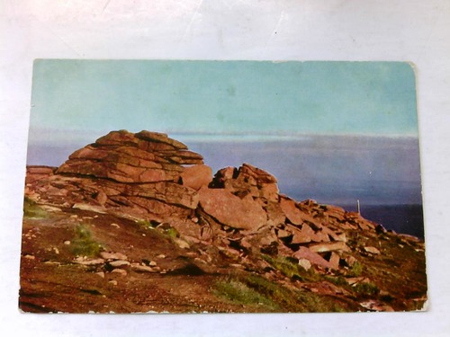 Brocken im Harz - Sonnenuntergang an der Teufelskanzel