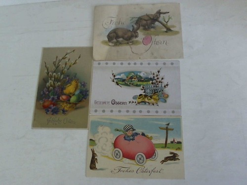 3 Kitsch - Postkarten - Ostern