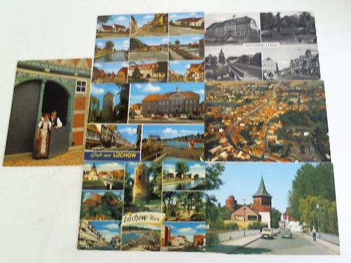 (Lchow im hannoverschen Wendland) - 7 Postkarten mit 21 Ansichten