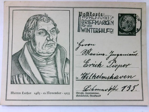 (Luther) - Martin Luther 1483. 10. Novemberg 1933