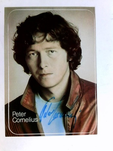 Cornelius, Peter - Signierte Autogrammkarte