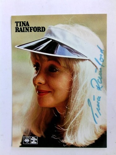Rainford, Tina - Signierte Autogrammkarte