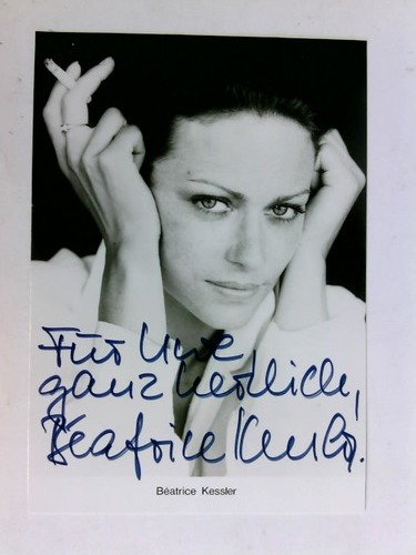 Kessler, Beatrice - Signierte Autogrammkarte