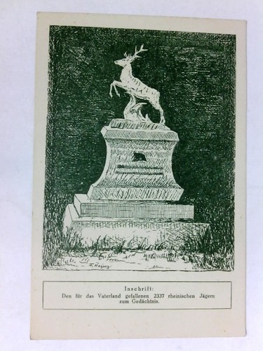(Wetzlar) - Denkmal zu Ehren der Gefallenen des rheinischen Jgerbataillons Nr. 8