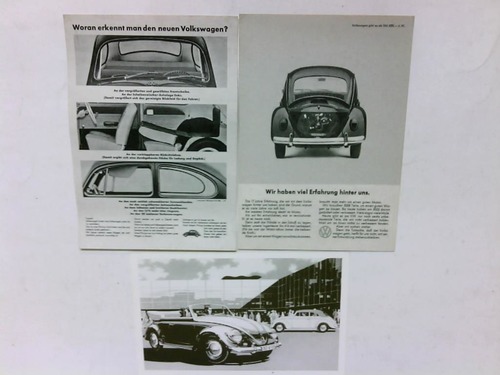 (Volkswagen) - 3 Reklameansichtskarten