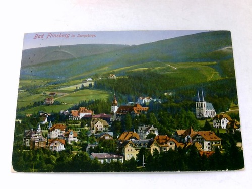 (Bad Flinsberg) - Postkarte: Bad Flinsberg im Isergebirge