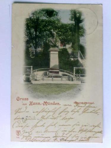 Hannoversch Mnden - Gruss aus Hann. Mnden. Bismarck-Denkmal