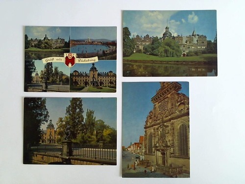 (Bckeburg) - 4 verschiedene Ansichtskarten