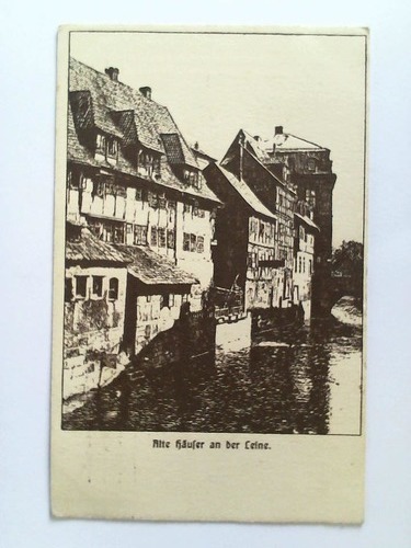 (Hannover) - Ansichtskarte: Alte Huser an der Leine