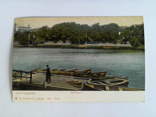 (Knigsberg) - Ansichtskarte: Knigsberg - Brsengarten