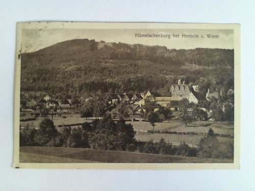 (Hameln) - Ansichtskarte: Hmelschenburg bei Hameln a. Weser