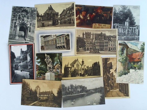 (Hildesheim) - 13 verschiedene Ansichtskarten: Hildesheim