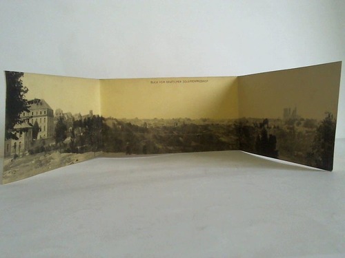 (Brssel) - Panoramakarte: Blick vom Deutschen Soldatenfriedhof