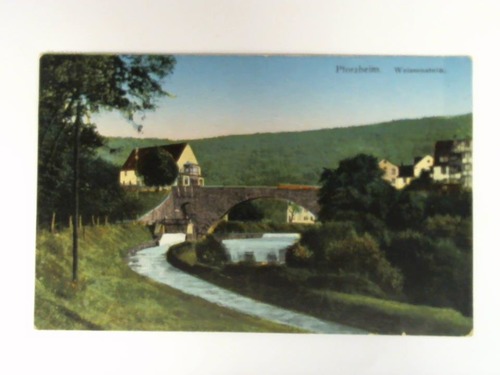 (Pforzheim) - Ansichtskarte: Pforzheim. Weissenstein