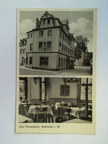 (Andernach am Rhein) - Ansichtskarte: Zum Franziskaner, Andernach a. Rh.