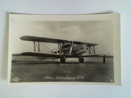 (Luftfahrt) - Ansichtskarte: Albatros Verkehrsflugzeug