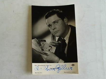 Giller, Walter - Autogrammkarte, original signiert