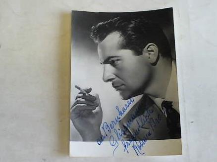 Brazzi, Rossano - Autogrammkarte, original signiert