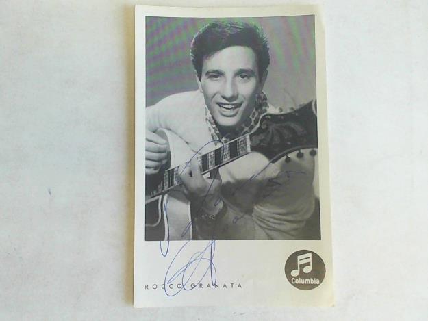 Granata, Rocco - Autogrammkarte, original signiert
