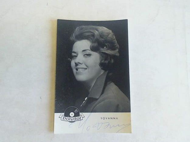 Yovanna - Autogrammkarte, original signiert