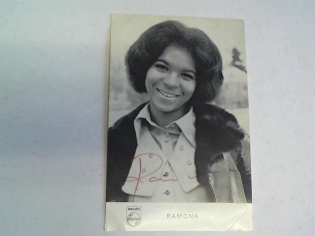 Ramona - Autogrammkarte, original signiert