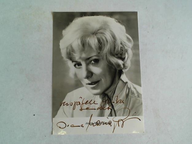Gorvin, Joana Maria - Autogrammkarte mit original Widmung und Signatur