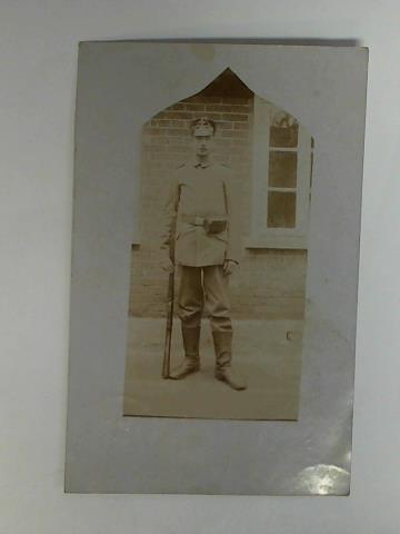 (Feldpostkarte - Erster Weltkrieg) - Original Fotografie eines Soldaten