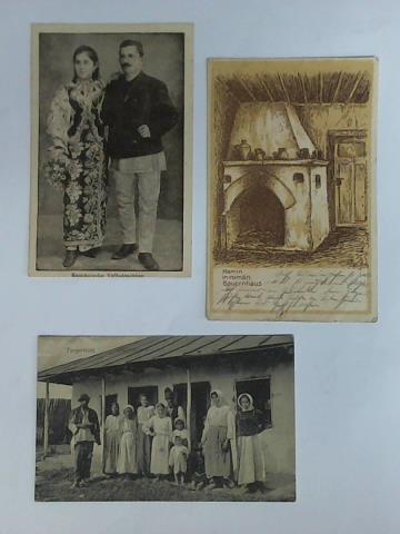(Rumnien) - 3 Ansichtskarten aus 1917/1918, als Feldpost gelaufen