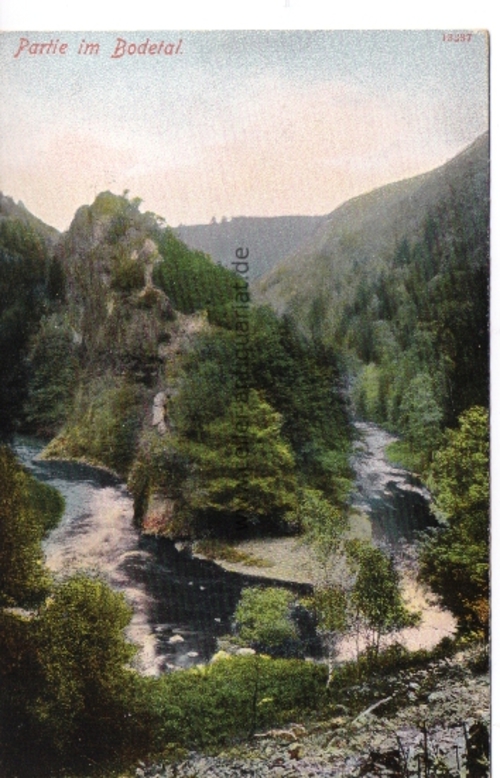 Bodetal - Partie im Bodetal