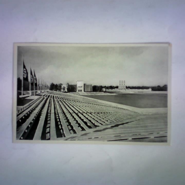 (Nrnberg, Stadt der Reichsparteitage) - Luitpoldarena mit Festhalle und Ehrentribne - Propagandapostkarte