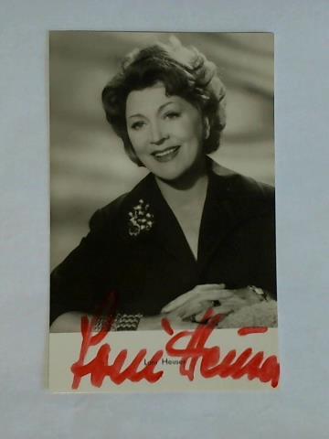 Heuser, Loni - Autogrammkarte, original signiert