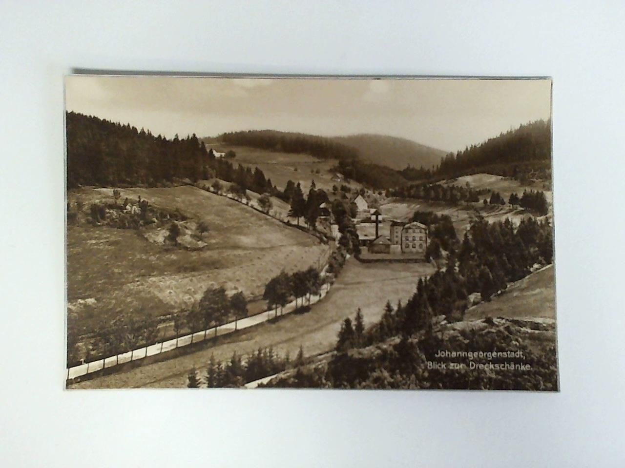 (Johanngeorgenstadt) - Ansichtskarte: Johanngeorgenstadt, Blick zur Dreckschnke