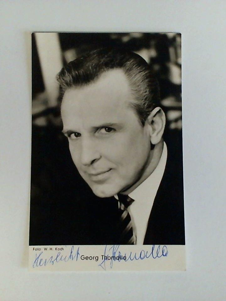 Thomalla, Georg - Autogrammkarte, original signiert