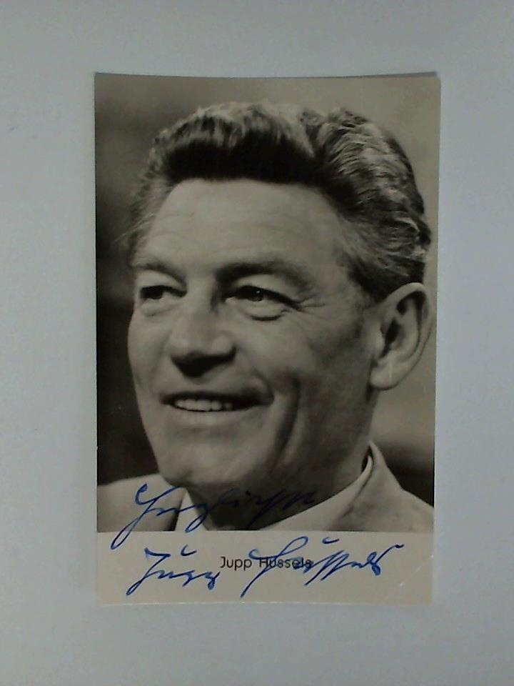 Hussels, Jupp - Autogrammkarte, original signiert