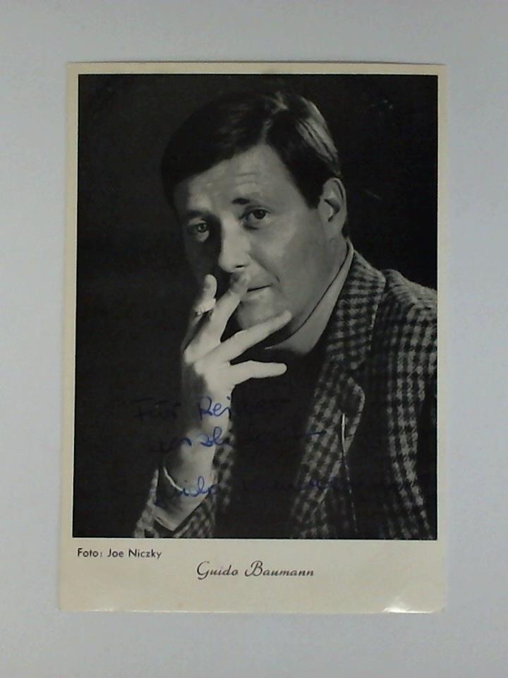 Baumann, Guido - Autogrammkarte, original signiert