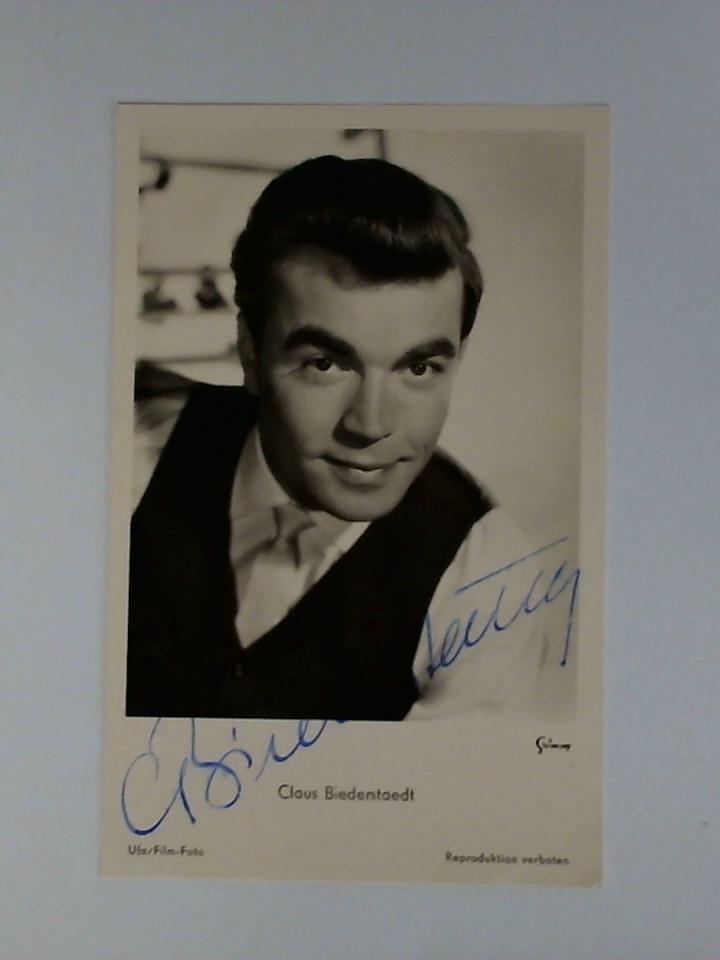 Biederstaedt, Claus - Autogrammkarte, original signiert