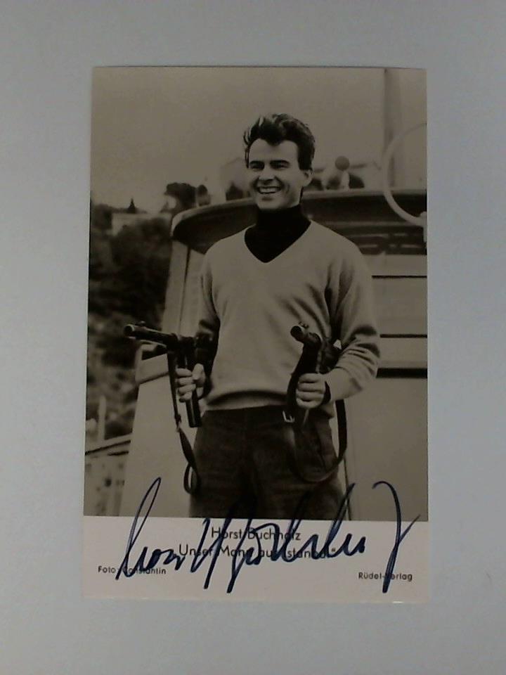 Buchholz, Horst - Autogrammkarte, original signiert