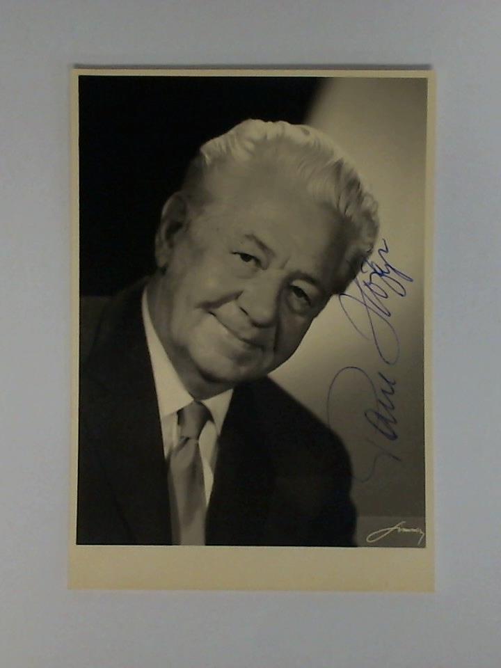 Hrbiger, Paul - Autogrammkarte, original signiert